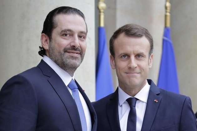 Макрон зустрівся з прем’єром Лівану у Парижі