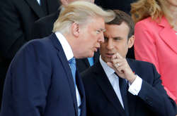 Трамп та Макрон обговорили ситуацію в Лівані і Сирії