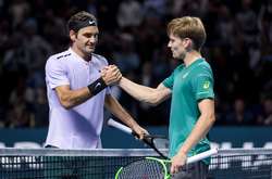 Гоффен - шостий гравець в історії, який обіграв Надаля і Федерера на одному турнірі