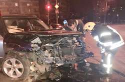 У ДТП на столичній Троєщині постраждали діти