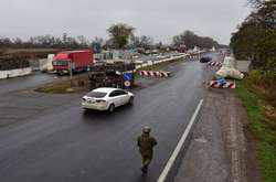 Блок-пост на Донеччині