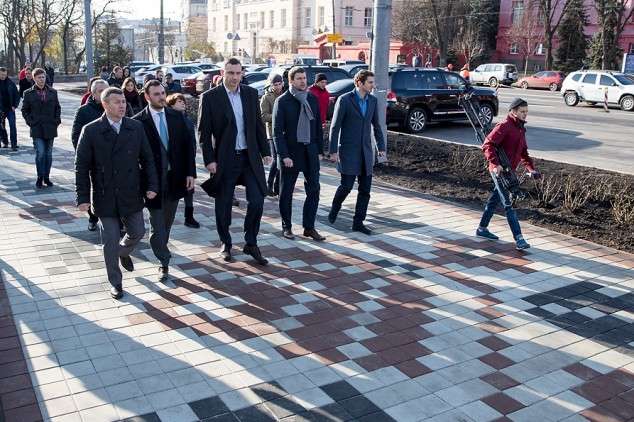 Кличко розказав, коли закінчиться ремонт центральних вулиць Києва