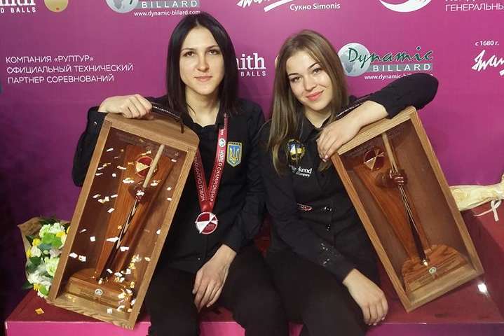 Українки виграли срібні нагороди чемпіонату світу з більярду (відео, фото)