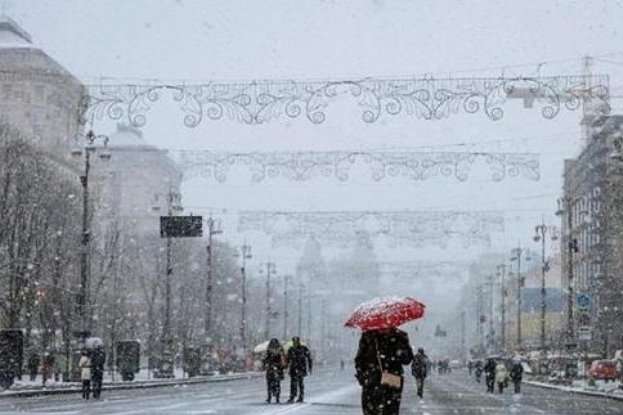 В Україні очікується сніг, температура до +6 