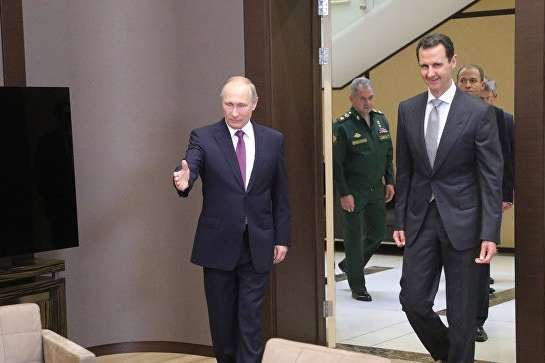 Путін у Сочі провів зустріч з Асадом