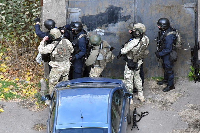 Масштабная АТО в Тбилиси: спецназ завершил штурм террористов в многоэтажке
