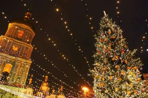 В Киев через неделю привезут новогоднюю елку