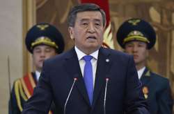  Президент Киргизстану Сооронбай Жеенбеков на церемонії інавгурації 