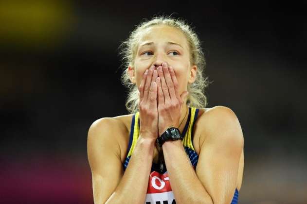 Українська легкоатлетка Шух отримала нагороду за світовий рекорд