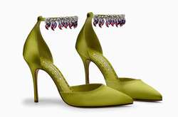 Manolo Blahnik выпустят туфли с драгоценными камнями