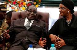 Роберт Мугабе і його дружина