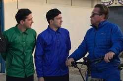 Шварценеггер появился на съёмках клипа украинской рок-группы