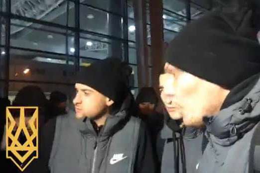 Націоналісти в Харкові провели виховну розмову з гравцями «Шахтаря» (відео)