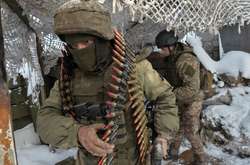 Українські бійці в зоні АТО