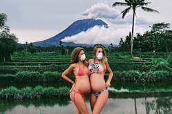 Извержение вулкана на Бали: Местные убегают, а туристы массово фотографируются