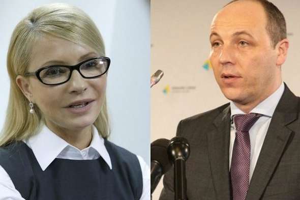 Парубій посварився з Тимошенко на погоджувальній раді