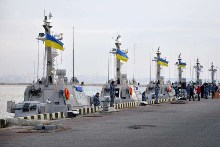 Нові катери ВМСУ отримали імена на честь малих міст України
