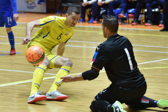 У другому товариському матчі футзальна збірна України поступилася Італії