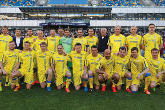 Збірна України зіграє на футбольному «Кубку Легенд» у США