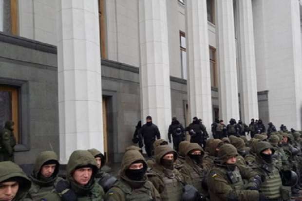 Поліція посилила охорону Верховної Ради 