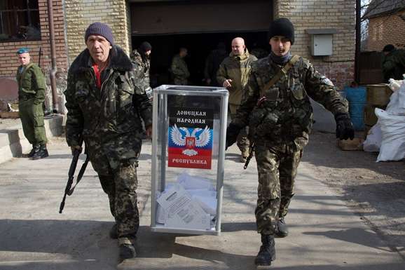 У Москві оголосили про «вибори» ватажків бойовиків на Донбасі 