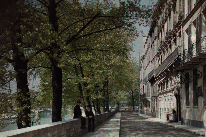 Париж 1923 року в кольорі. Яскраві фото пам'яток столиці Франції