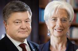 Порошенко поінформував главу МВФ про прогрес на шляху реформ в Україні