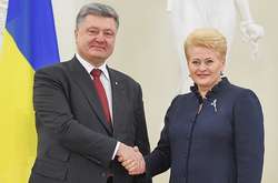 Петро Порошенко і Даля Грібаускайтє