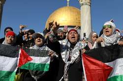  Протести в Єрусалимі через рішення Трампа визнати місто столицею Ізраїлю, 8 грудня  