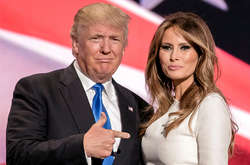 Президент США Дональд Трамп і перша леді США Меланія Трамп