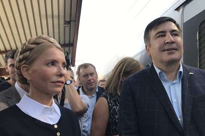 Тимошенко зробила заяву щодо затримання Саакашвілі