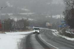 На Закарпатті обмежили рух трасою Київ-Чоп