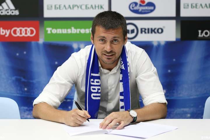 Мілевський визнаний кращим нападником сезону в «Динамо-Брест»