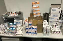 У «Борисполі» виявлено контрабандних медпрепаратів на 1,75 млн грн