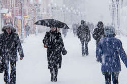 В Україну прийшли снігопади