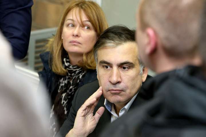 <p>Михайло Саакашвілі в суді </p>
<p>Фото: УНІАН</p> - Суд відпустив Саакашвілі