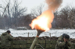  Бойовики із 120-мм мінометів інтенсивно обстрілювали ЗСУ по всій лінії фронту 