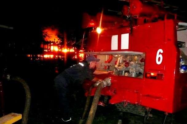На Одещині горів протитуберкульозний диспансер