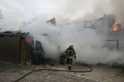 Пожежу на Русанівських садах у столиці ліквідовано