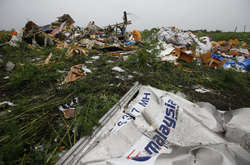 Місце катастрофи літака МН17