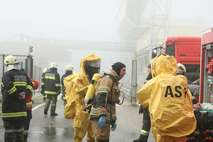 Химическое ЧП на заводе в Австрии: пострадали 40 человек