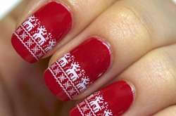 Орнамент и олени: новый маникюрный тренд, который идеально подойдет для Нового года