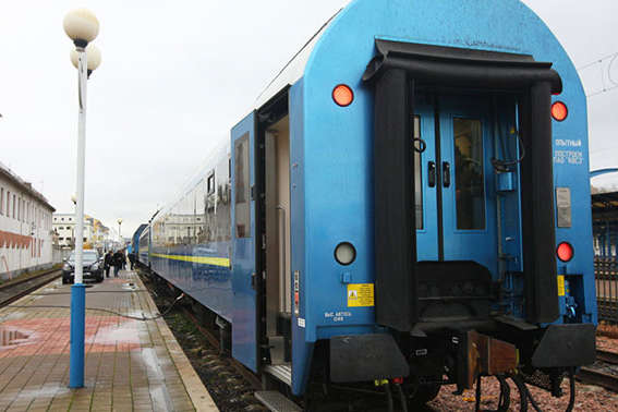 В Австрії під час першого рейсу зламався новий вагон «Укрзалізниці» 