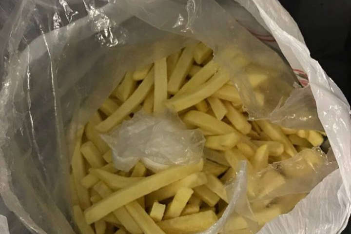 Ізраїльтянин віз до Одеси картоплю фрі з кокаїном