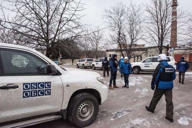 Спостерігачі ОБСЄ заявляють про ускладнення ситуації в районі Травневого