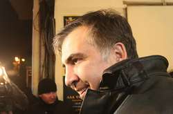 Михайло Саакшвілі після рішення суду про звільнення з-під варти