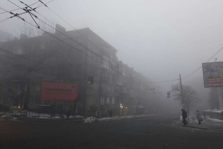 Синоптики попереджають про сильний туман в столиці