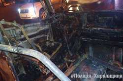 У Харкові під час руху загорілася маршрутка