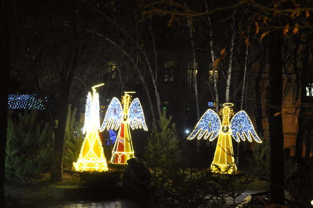 Фестиваль иллюминаций в Киеве: появились яркие фото