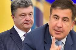 У мережі висміяли листування Саакашвілі з Порошенком (фото)